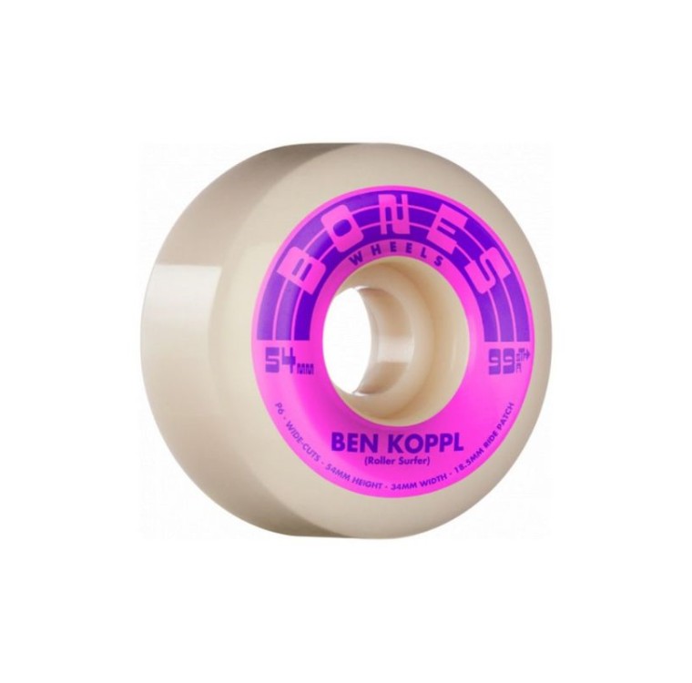 Skate Bones 54mm Rollersurfer Wheels Skate Wheels