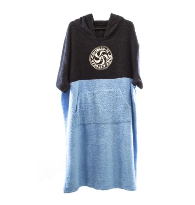 Poncho ECS Negro/Azul