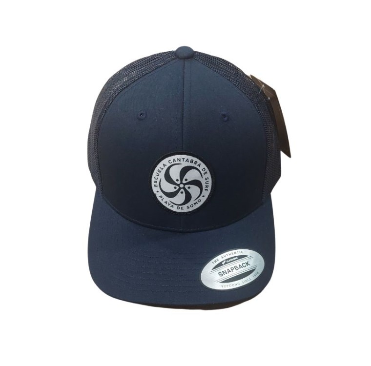 ECS Yupoong Navy Mesh Cap