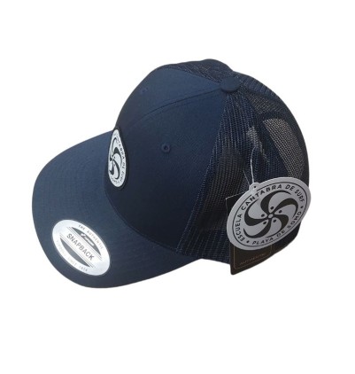 ECS Yupoong Navy Mesh Cap