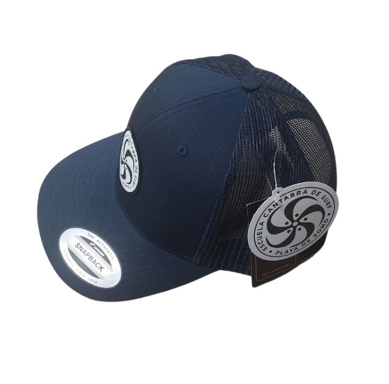 ECS Yupoong Navy Mesh Cap