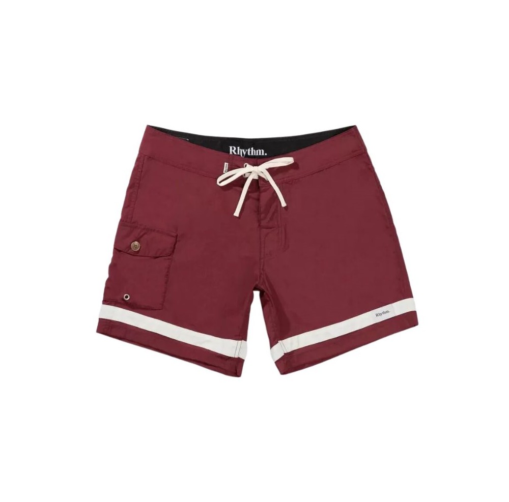 Rhythm Heritage Trim Trunk swimsuit Men s surf swimsuit