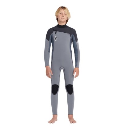 Neopreno Niño Volcom Chest Zip LS Fullsuit 4/3 mm - Neoprenos para niños