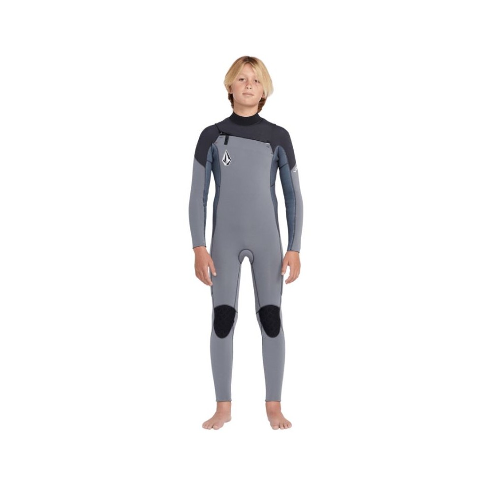 Neopreno Niño Volcom Chest Zip LS Fullsuit 4/3 mm - Neoprenos para niños