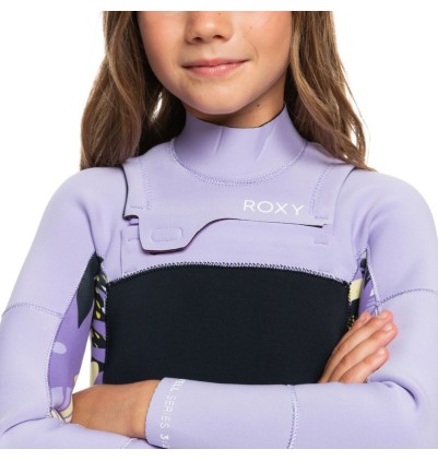 Neopreno Niña Roxy Swell Series FZ 4/3 mm - Neopreno para niñas de