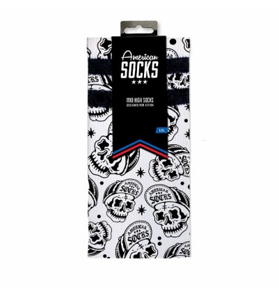 American Socks Skater Skull 22