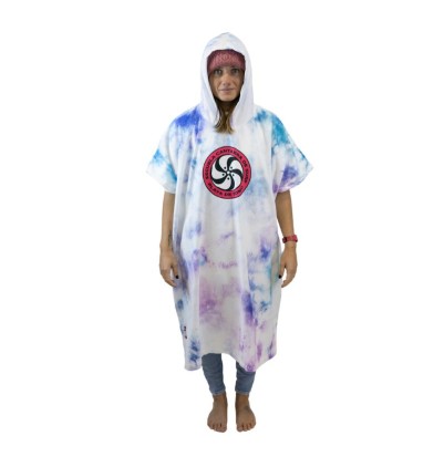 ECS Sublimated Tie Dye Poncho