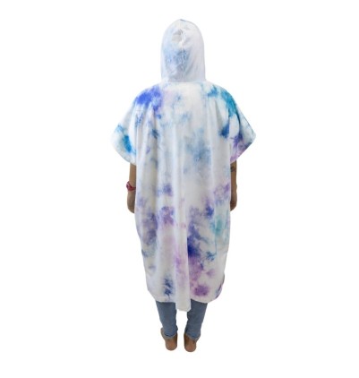 ECS Sublimated Tie Dye Poncho