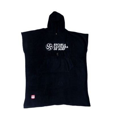 ECS Poncho Black/White