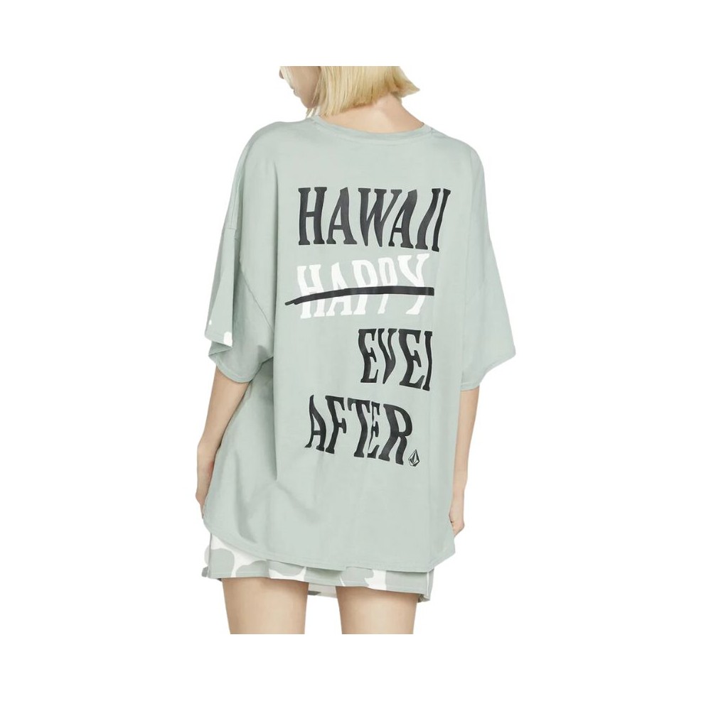 Volcom My Guys oversized boyfriend t-shirt in black | ASOS