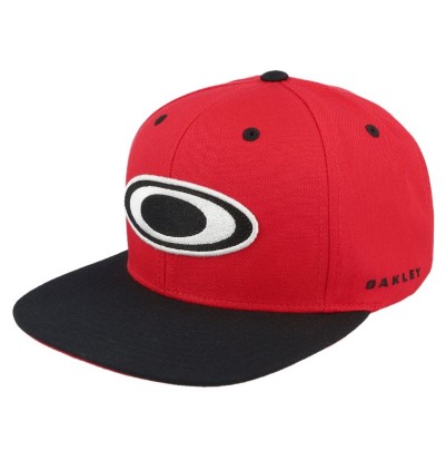 Gorra Oakley Alumni roja