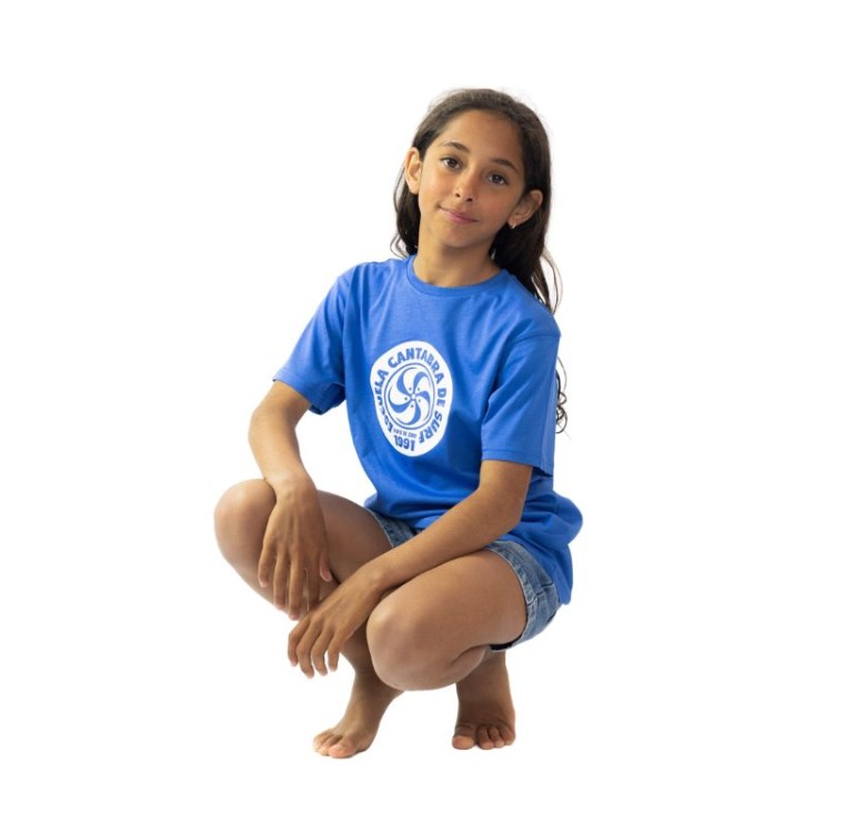 ECS Estela Baby T-shirt blue