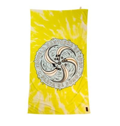 ECS Logo Blue Surf Towel