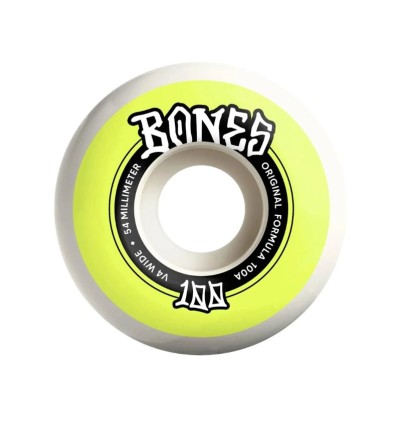 Ruedas Bones Wide V4 54mm 100A