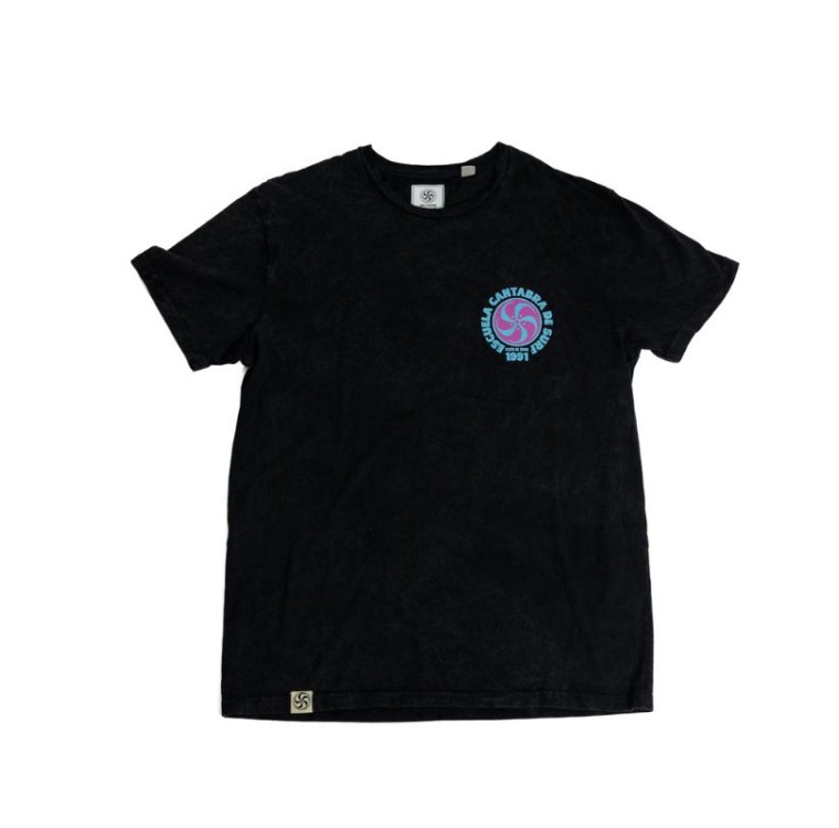 Black Stonewashed ECS T-shirt