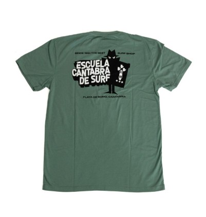 Camiseta ECS Detective verde