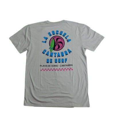 Camiseta ECS Tabla Surf Stone