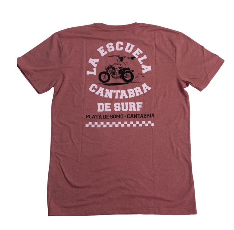 Camiseta ECS La moto escuela