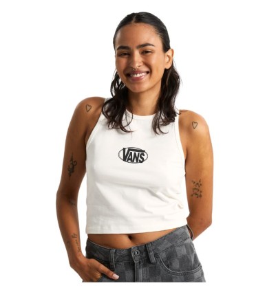 Camiseta Vans Oval Logo Tank