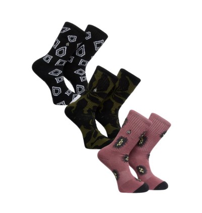 Volcom Print Mixer Socks