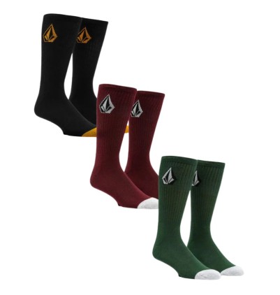 Volcom Full Stone 3pk Socks
