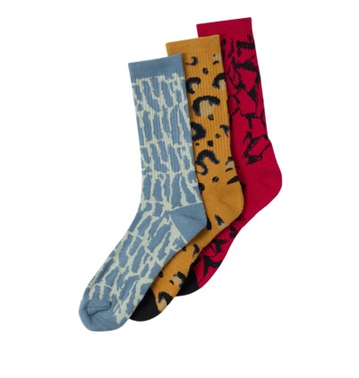Volcom Print Mixer 2 3pk Socks