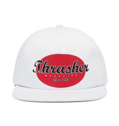 Oval Snapback Thrasher Cap