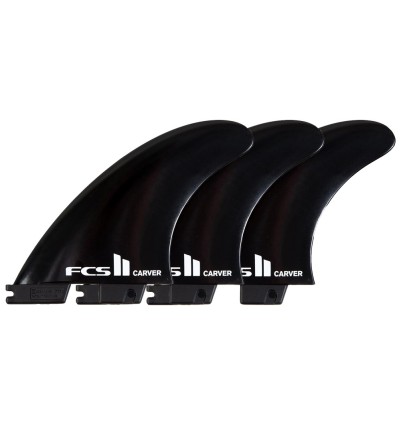 Carver Black FCS II fins