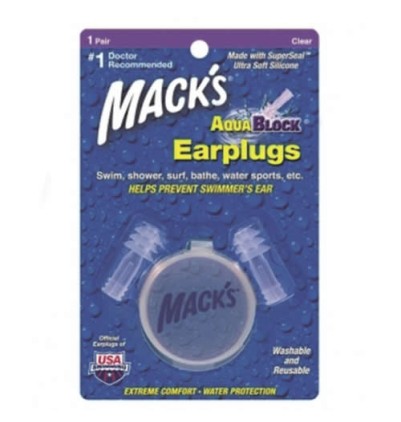 Tapones Mack's Aquablock