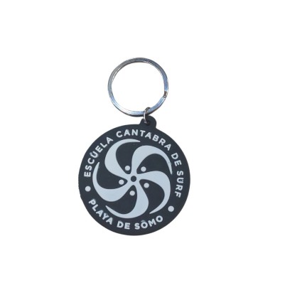 ECS Rubber Keychain