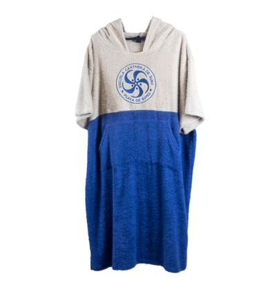 Poncho ECS Marino/Beig