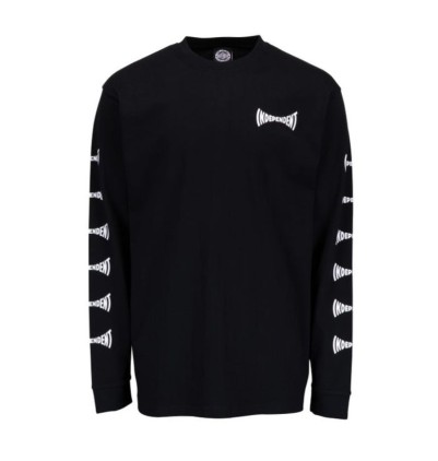 T-shirt Boy Span Black L/S